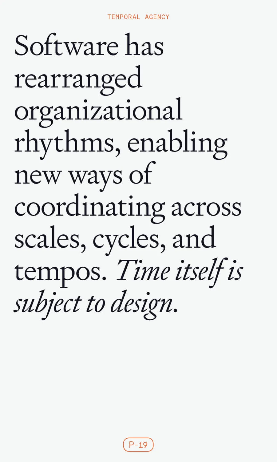 Report design for Work/Place by From Later and Lane