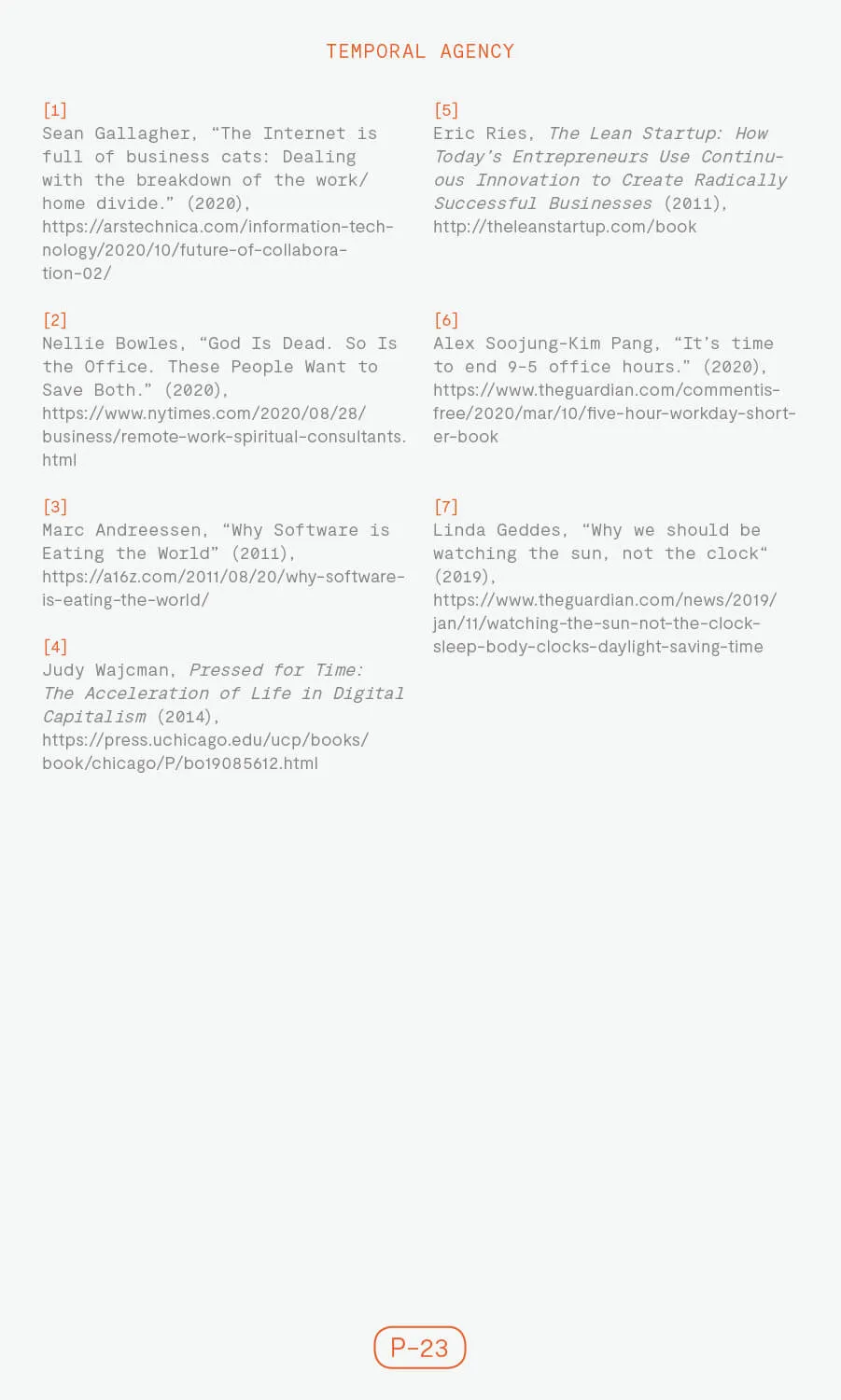 Report design for Work/Place by From Later and Lane